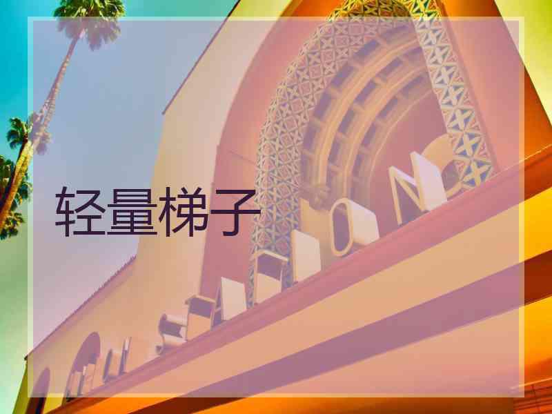 轻量梯子