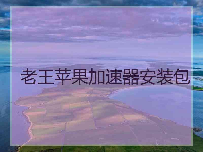老王苹果加速器安装包