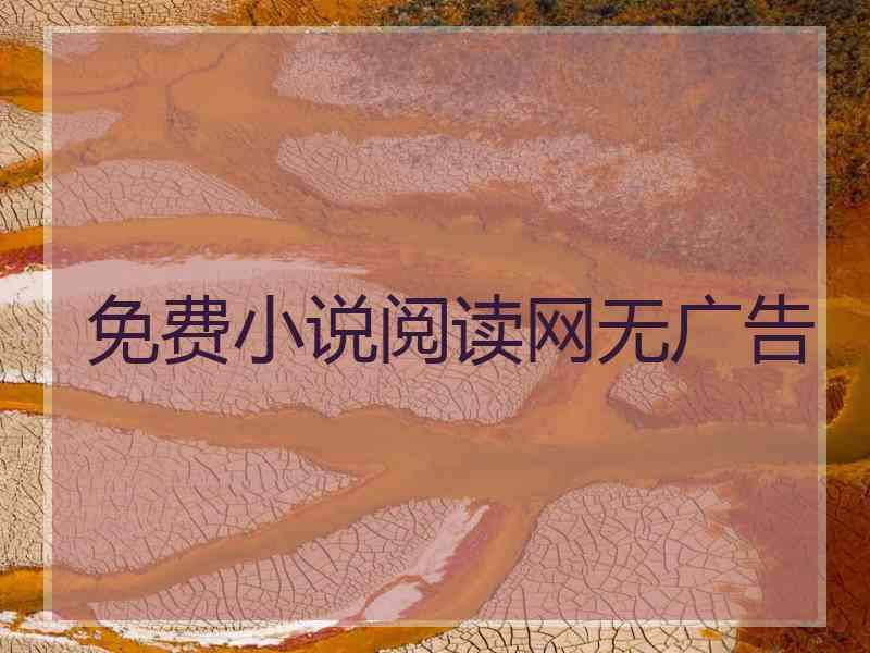 免费小说阅读网无广告