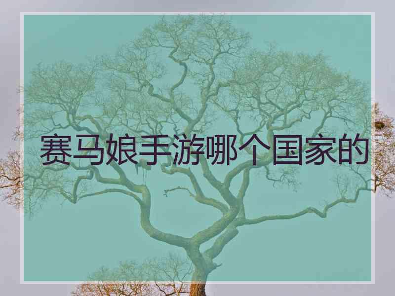 赛马娘手游哪个国家的