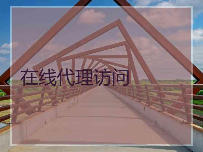 在线代理访问