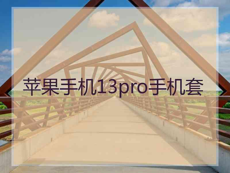 苹果手机13pro手机套
