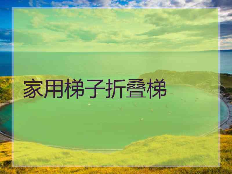 家用梯子折叠梯
