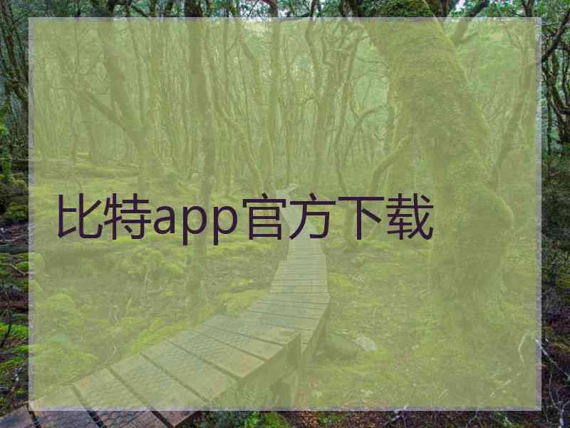比特app官方下载