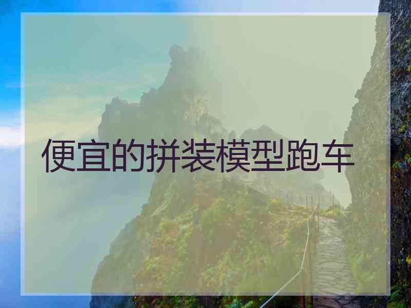 便宜的拼装模型跑车