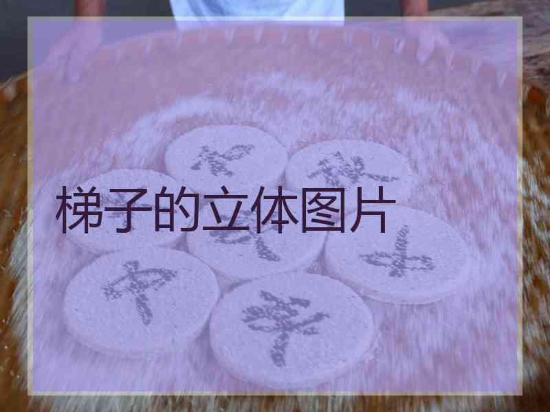 梯子的立体图片