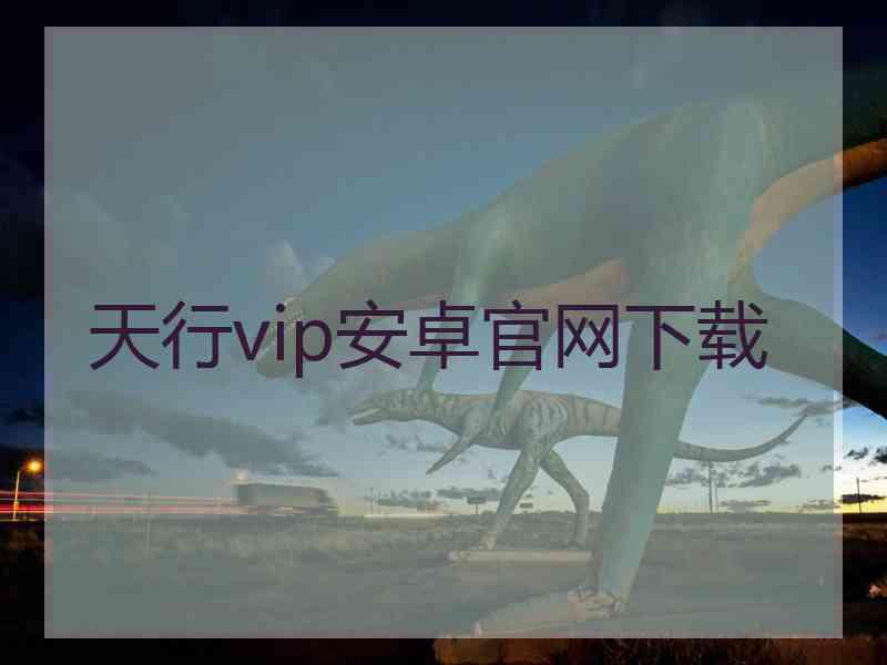 天行vip安卓官网下载