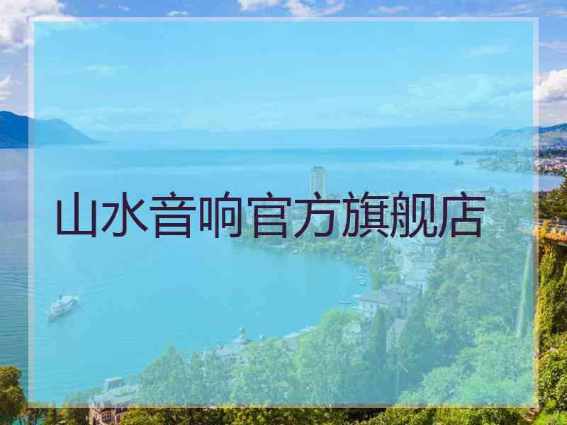 山水音响官方旗舰店