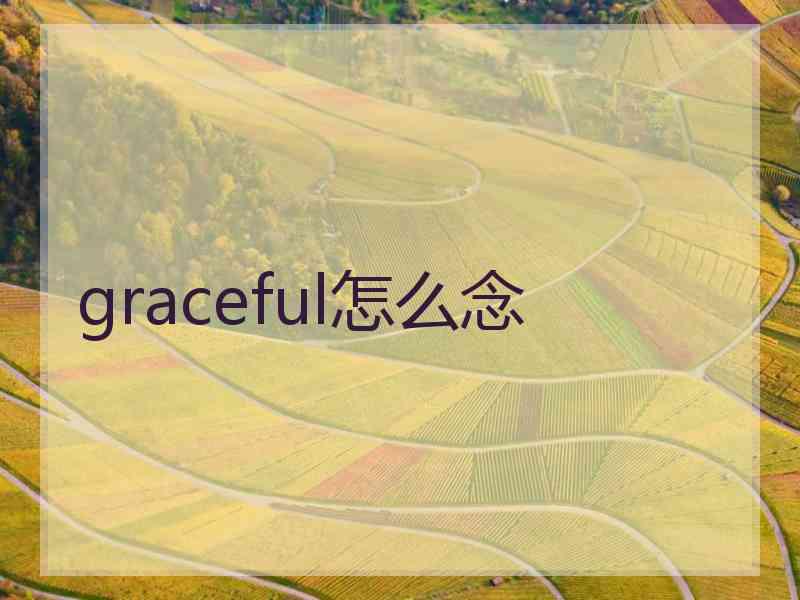 graceful怎么念