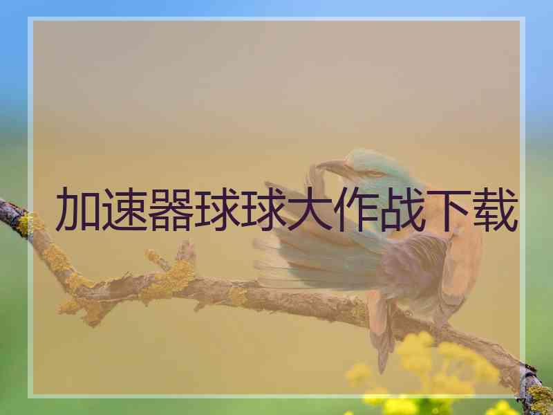 加速器球球大作战下载