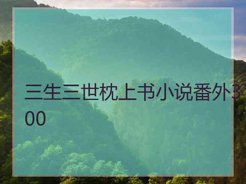 三生三世枕上书小说番外300