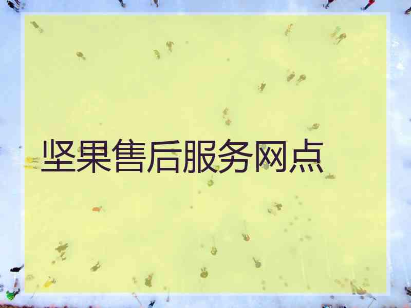 坚果售后服务网点