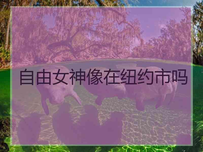 自由女神像在纽约市吗