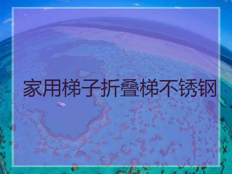 家用梯子折叠梯不锈钢