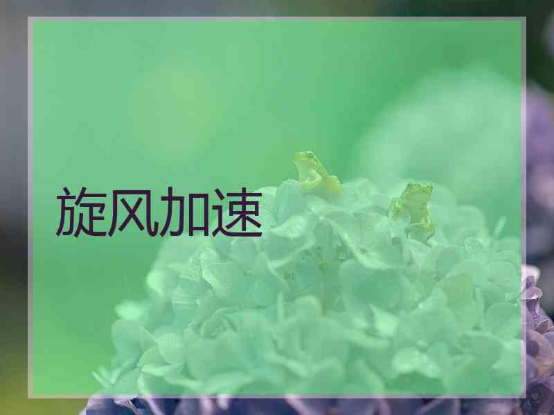 旋风加速