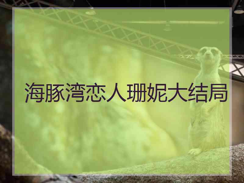 海豚湾恋人珊妮大结局