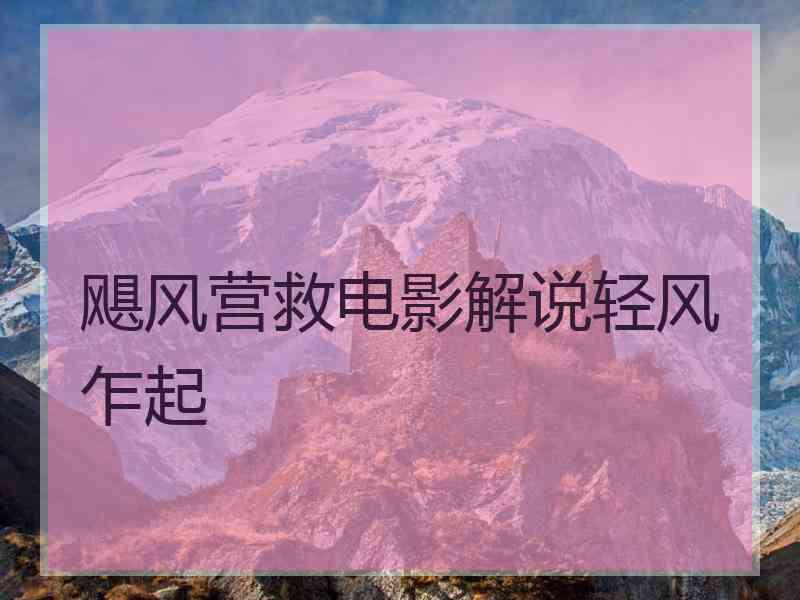 飓风营救电影解说轻风乍起