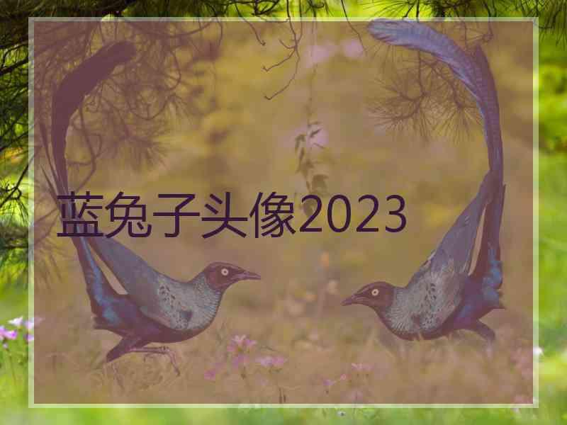 蓝兔子头像2023