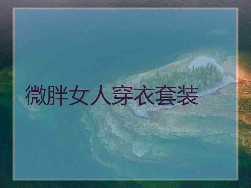 微胖女人穿衣套装
