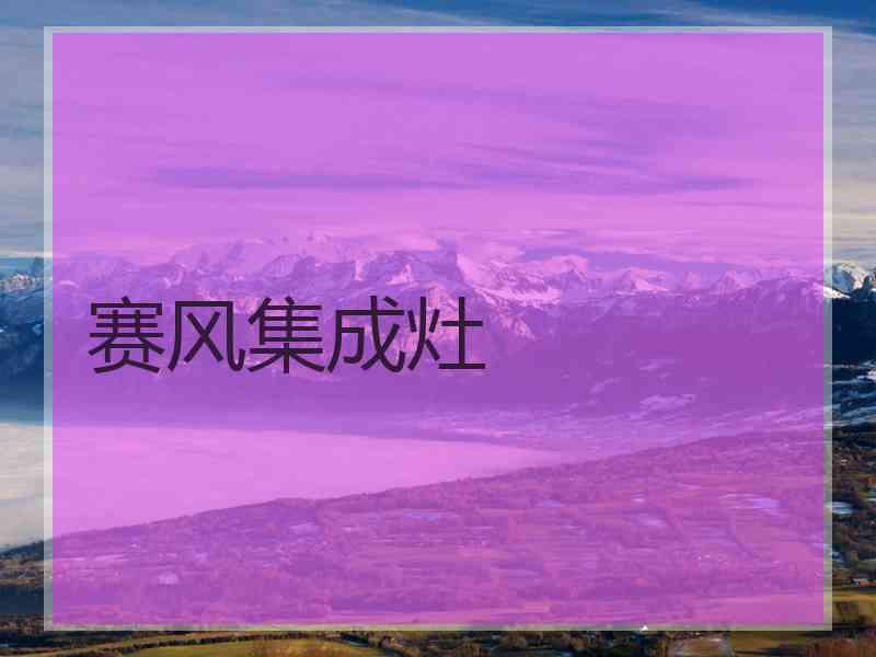 赛风集成灶