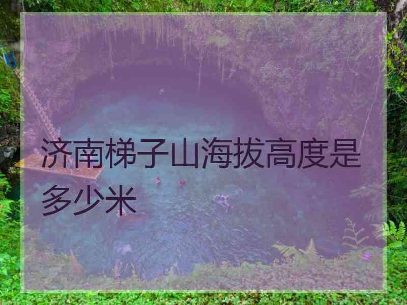 济南梯子山海拔高度是多少米