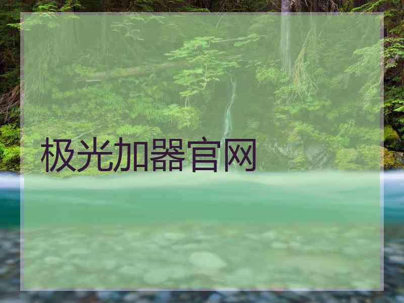 极光加器官网