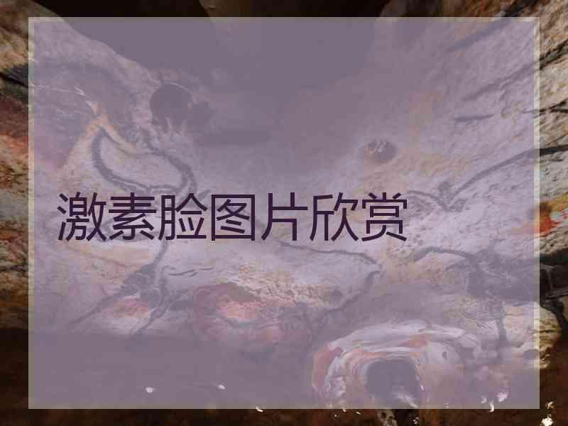 激素脸图片欣赏