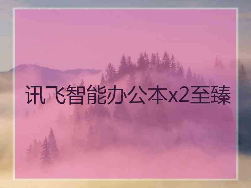 讯飞智能办公本x2至臻