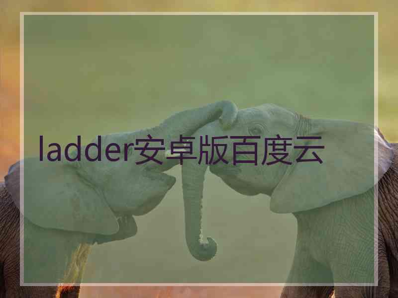 ladder安卓版百度云
