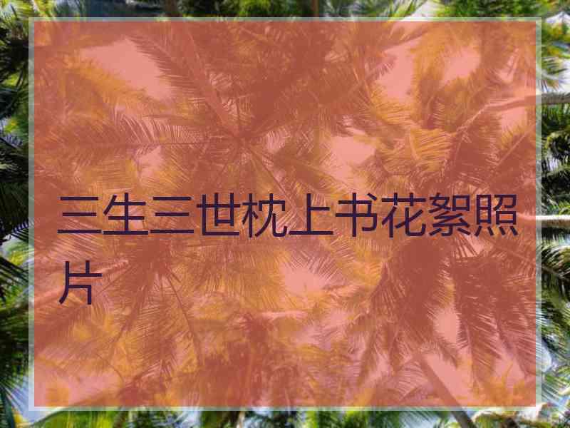 三生三世枕上书花絮照片