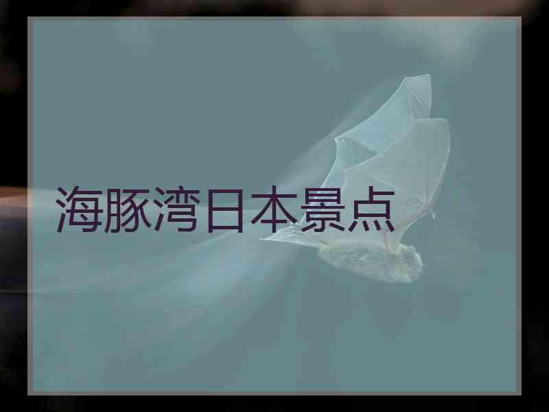 海豚湾日本景点