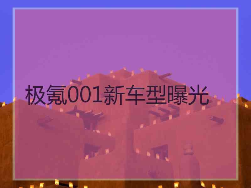 极氪001新车型曝光