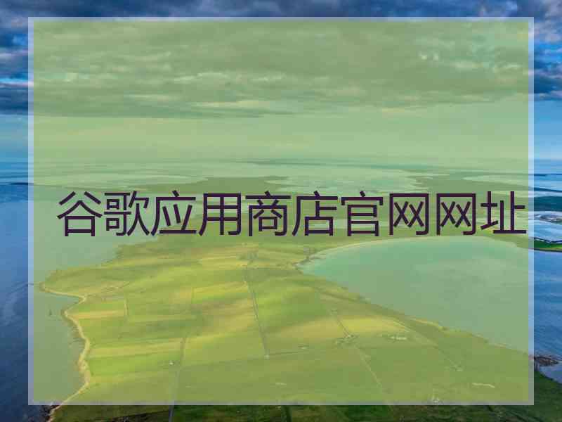 谷歌应用商店官网网址