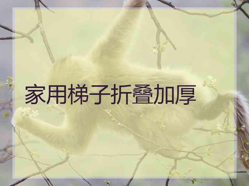 家用梯子折叠加厚